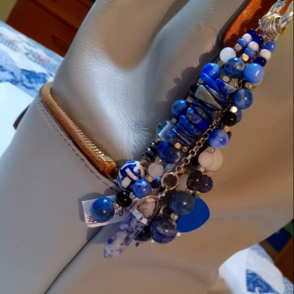 Hand crafted purse charm